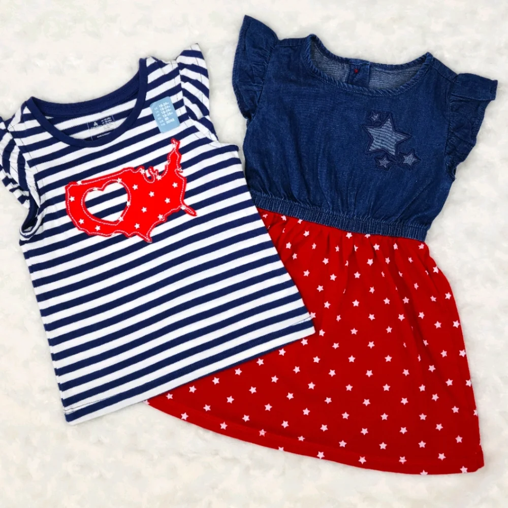 Baby Gap/Gymboree Patriotic baby girl bundle size 18-24 months